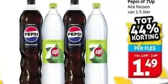 Hoogvliet Pepsi of 7Up aanbieding