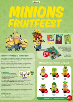 Dekamarkt MINIONS FRUITFEEST aanbieding