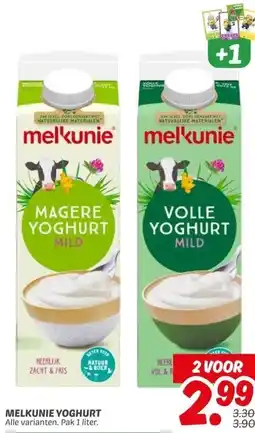Dekamarkt MELKUNIE YOGHURT aanbieding