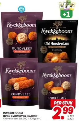 Dekamarkt KWEKKEBOOM OVEN & AIRFRYER SNACKS aanbieding
