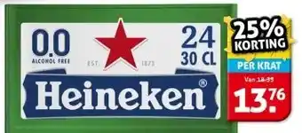 Hoogvliet Heineken 0.0 aanbieding