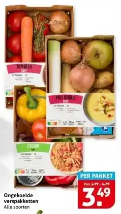 Hoogvliet Ongekoelde verspakketten aanbieding