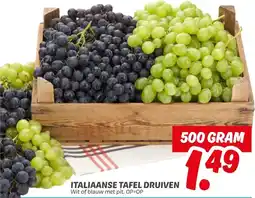 Dekamarkt ITALIAANSE TAFEL DRUIVEN aanbieding