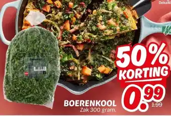 Dekamarkt BOERENKOOL aanbieding