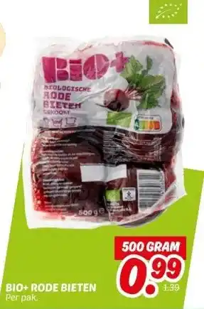 Dekamarkt BIO+ RODE BIETEN aanbieding