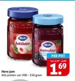 Hoogvliet Hero jam aanbieding