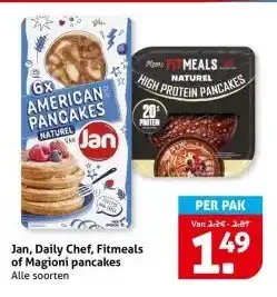 Hoogvliet Jan, Daily Chef, Fitmeals of Magioni pancakes aanbieding