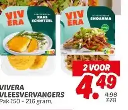 Dekamarkt VIVERA VLEESVERVANGERS aanbieding