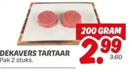 Dekamarkt DEKAVERS TARTAAR aanbieding