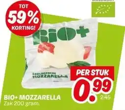 Dekamarkt BIO+ MOZZARELLA aanbieding