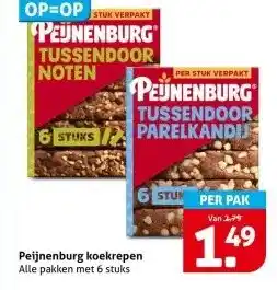 Hoogvliet Peijnenburg koekrepen aanbieding