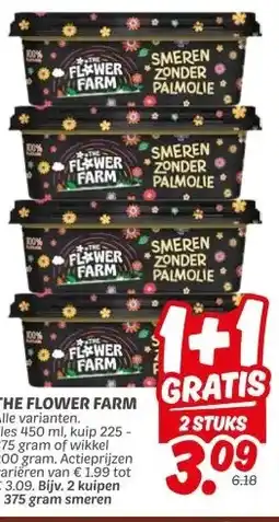 Dekamarkt THE FLOWER FARM aanbieding