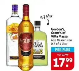 Hoogvliet Gordon's, Grant's of Villa Massa aanbieding