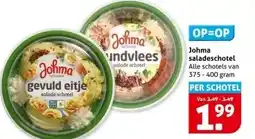 Hoogvliet Johma saladeschotel aanbieding