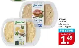 Hoogvliet G'woon salades aanbieding
