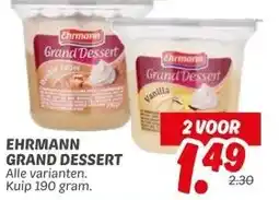 Dekamarkt EHRMANN GRAND DESSERT aanbieding