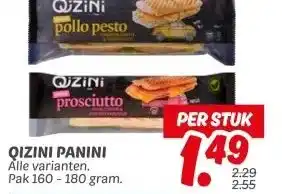 Dekamarkt QIZINI PANINI aanbieding