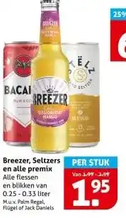 Hoogvliet Breezer, Seltzers en alle premix aanbieding