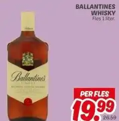Dekamarkt BALLANTINES WHISKY aanbieding