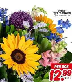 Dekamarkt BOEKET VIER 'T SEIZOEN aanbieding