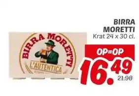 Dekamarkt BIRRA MORETTI aanbieding