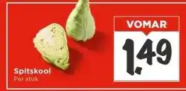 Vomar Voordeelmarkt Spitskool aanbieding