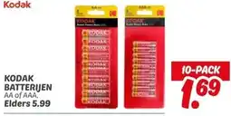 Dekamarkt KODAK BATTERIJEN aanbieding