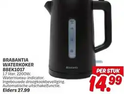 Dekamarkt BRABANTIA WATERKOKER BBEK1017 aanbieding