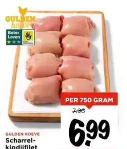 Vomar Voordeelmarkt GULDEN HOEVE Scharrel- kipdijfilet aanbieding