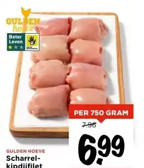Vomar Voordeelmarkt GULDEN HOEVE Scharrel- kipdijfilet aanbieding