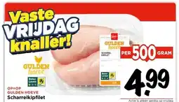 Vomar Voordeelmarkt GULDEN HOEVE Scharrelkipfilet aanbieding