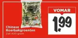 Vomar Voordeelmarkt Chinese Roerbakgroenten aanbieding