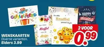 Dekamarkt WENSKAARTEN aanbieding