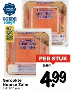 Vomar Voordeelmarkt Gerookte Noorse Zalm aanbieding