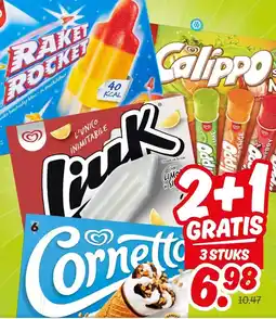 Dekamarkt OLA WATERIJS OF CORNETTO aanbieding