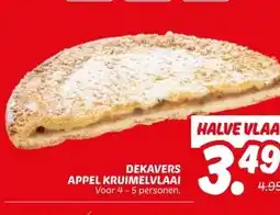 Dekamarkt DEKAVERS APPEL KRUIMELVLAAI aanbieding