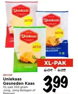 Vomar Voordeelmarkt Uniekaas Gesneden Kaas aanbieding