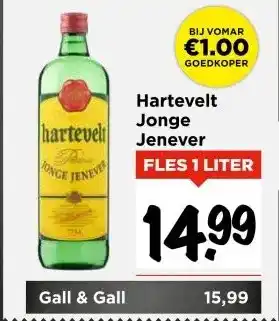 Vomar Voordeelmarkt Hartevelt Jonge Jenever aanbieding