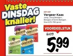 Vomar Voordeelmarkt Vergeer Kaas aanbieding