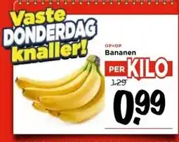 Vomar Voordeelmarkt Bananen. aanbieding