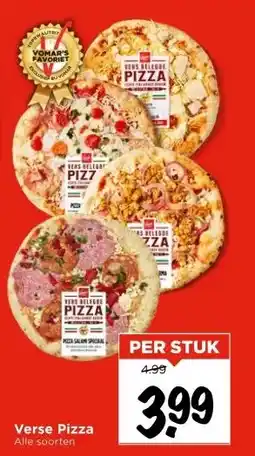 Vomar Voordeelmarkt Verse Pizza aanbieding
