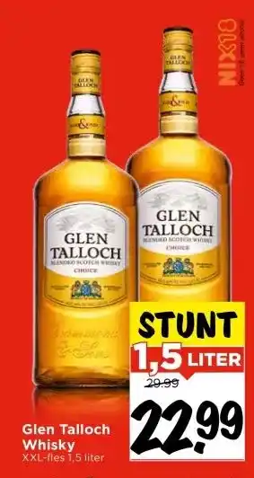 Vomar Voordeelmarkt Glen Talloch Whisky aanbieding