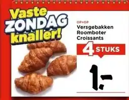 Vomar Voordeelmarkt Versgebakken Roomboter Croissants aanbieding