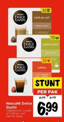Vomar Voordeelmarkt Nescafé Dolce Gusto aanbieding