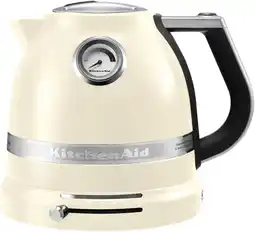 Coolblue KitchenAid Artisan Waterkoker Amandelwit aanbieding