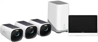 Coolblue EufyCam 3 4-Pack + Smart Display E10 aanbieding