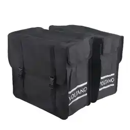 ANWB Voltano Dubbele Fietstas XL 48 Liter Zwart aanbieding
