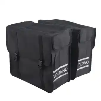 ANWB Voltano Dubbele Fietstas XL 48 Liter Zwart aanbieding