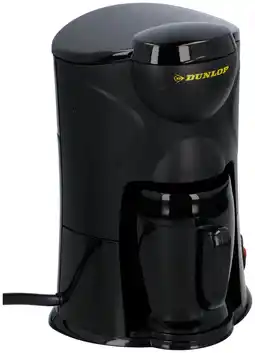 ANWB Dunlop Koffiezetapparaat 1 kop 12V incl. mok Zwart aanbieding
