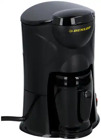 ANWB Dunlop Koffiezetapparaat 1 kop 12V incl. mok Zwart aanbieding